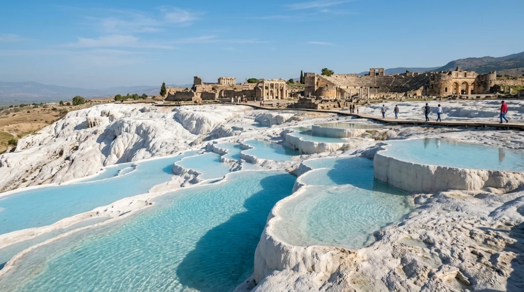 Pamukkale'ye Gitmeden Önce Bilinmesi Gerekenler: Travertenler, Hierapolis ve Ziyaret Düzeni