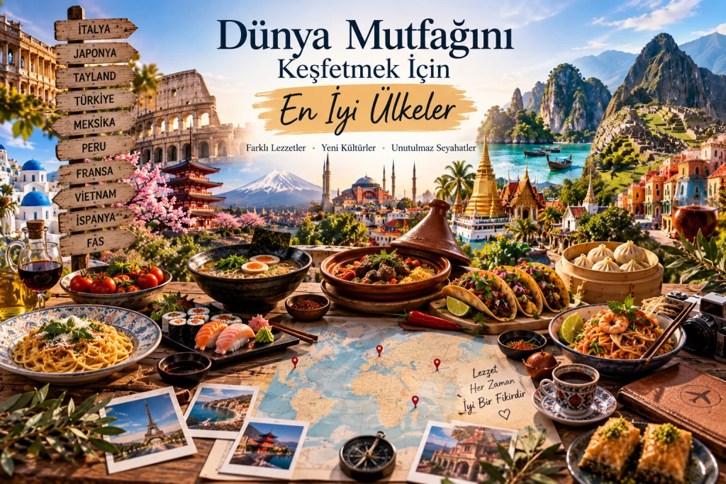 Dünya Mutfağını Keşfetmek İçin En İyi Ülkeler