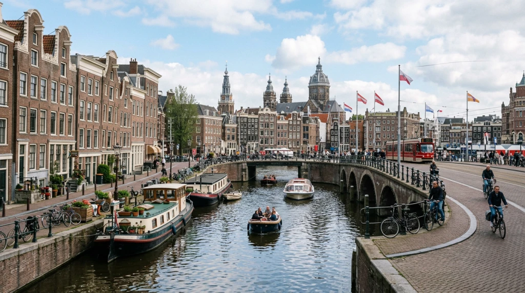 Dolu Dolu Amsterdam & Lüksemburg & Basel Turu Rotası