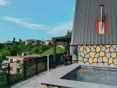 Havuzlu, Doğa ve Deniz Manzaralı Muhafazakâr Bungalov