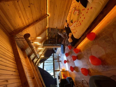 Love Jakuzili Salıncaklı Bungalov