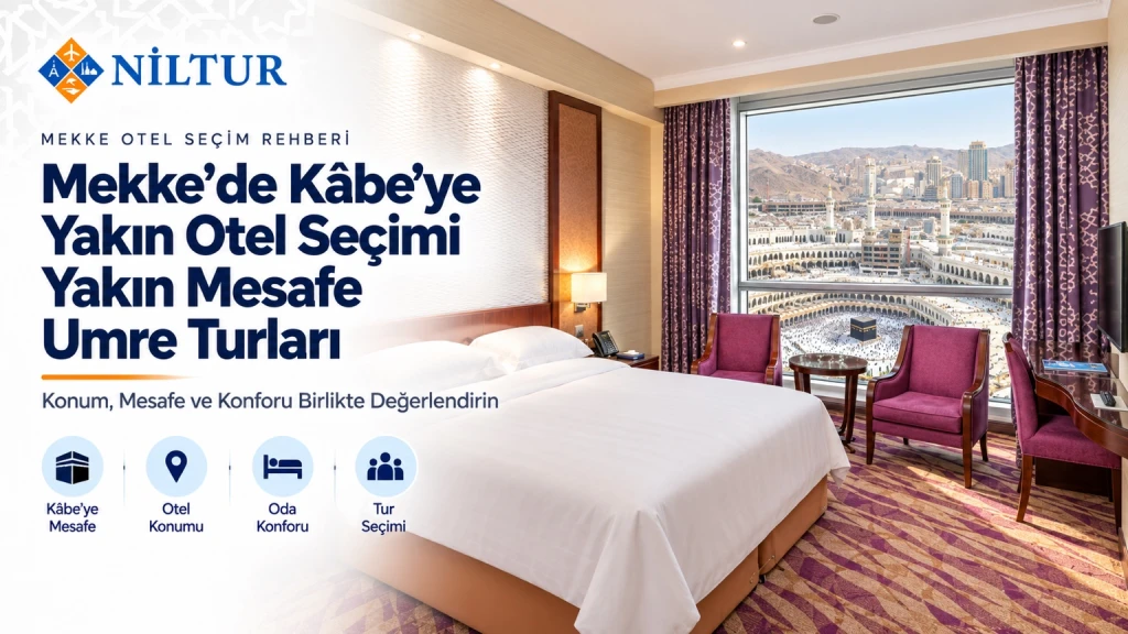 Mekke’de Kâbe’ye Yakın Otel Seçimi: Yakın Mesafe Umre Turları