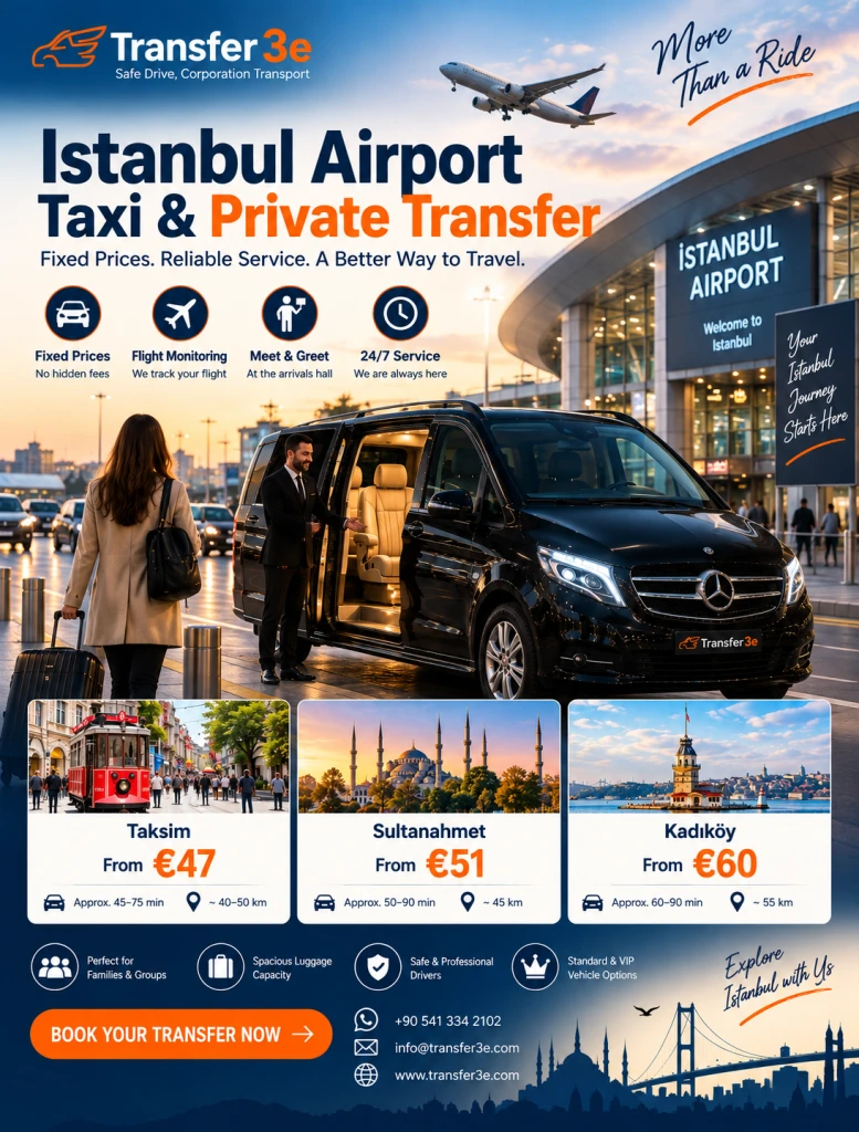 Istanbul Airport Taxi & Private Transfer