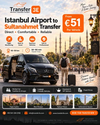 Istanbul Airport to Sultanahmet transfer