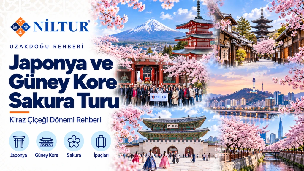 Japonya ve Güney Kore Sakura Turu: Kiraz Çiçeği Dönemi Rehberi
