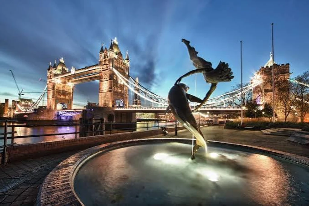 Dolu Dolu Thames'in İki Yakası Londra Turu Rotası (LGW-LHR)