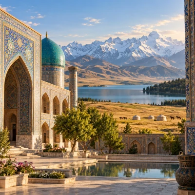 Dolu Dolu Özbekistan & Kazakistan & Kırgızistan Rotası (7 Gece)