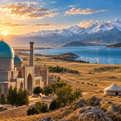 Dolu Dolu Özbekistan & Kazakistan & Kırgızistan Rotası (UGC-BSZ)