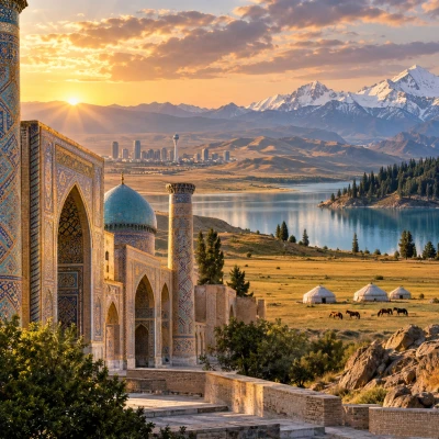Dolu Dolu Özbekistan & Kazakistan & Kırgızistan Rotası