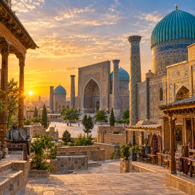 Dolu Dolu Özbekistan Atalarımızın İzinde İpekyolu’nun Kalbi Rotası (SKD-UGC)