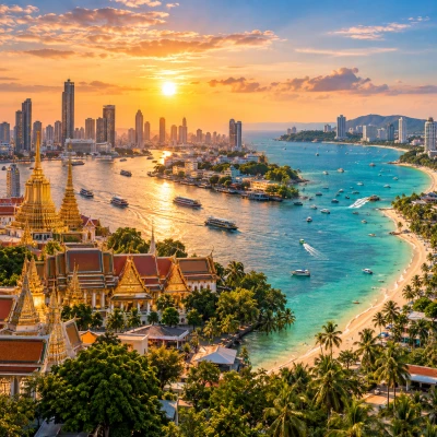 Bangkok & Pattaya Turu Rotası