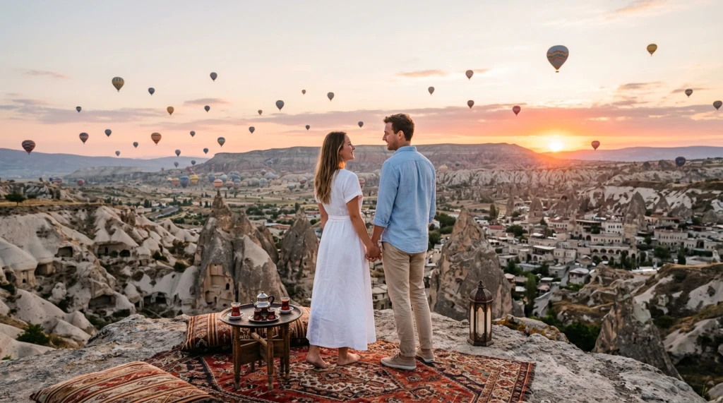 Kapadokya Balayı Turu: Çiftler İçin Romantik Deneyimler Rehberi