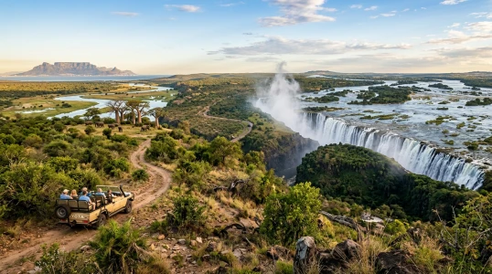 Dolu Dolu Sömestr Özel Güney Afrika & Bostvana & Victoria Şelaleleri Turu Rotası