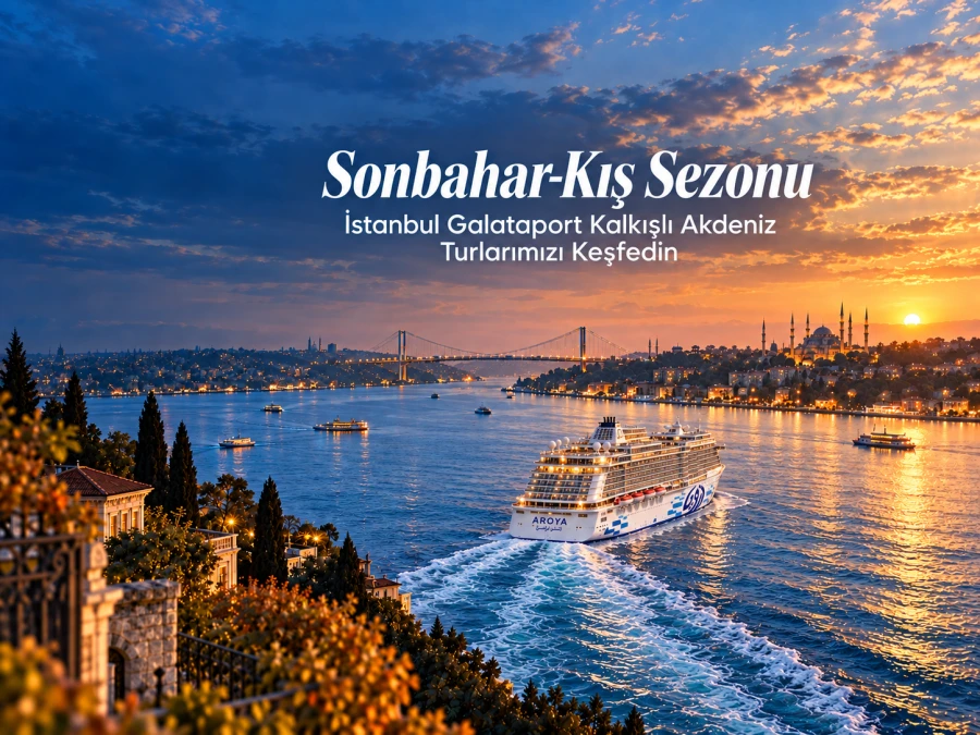 İstanbul Kalkışlı İstanbul İnişli Helal Cruise-7 Gece/8 Gün