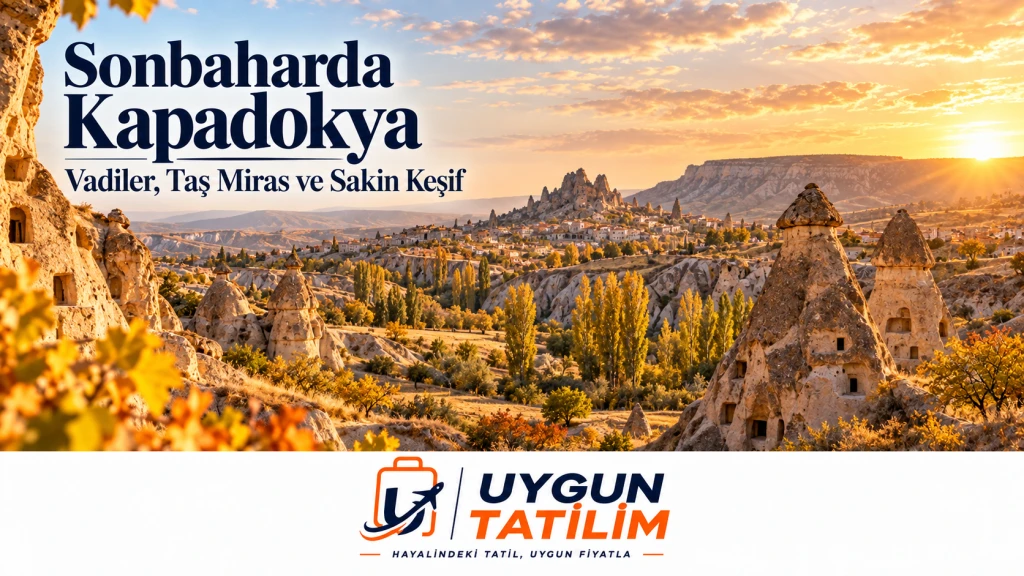 Sonbaharda Kapadokya: Vadiler, Taş Miras ve Sakin Keşif