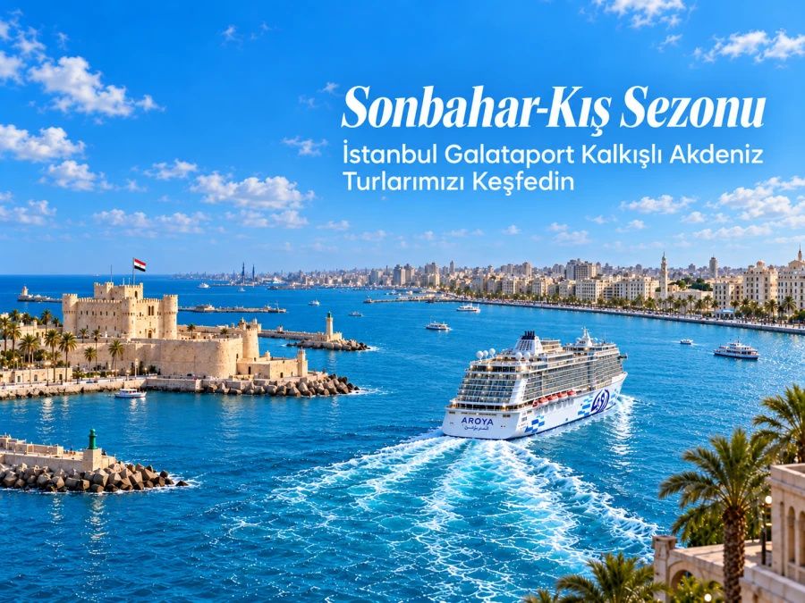 İstanbul Kalkışlı İstanbul İnişli Helal Cruise-7 Gece/8 Gün