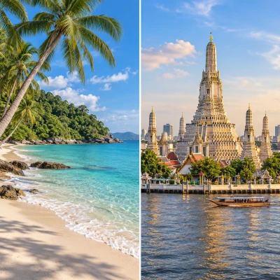 Phuket & Bangkok Turu Rotası (HKT-BKK)