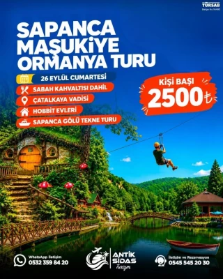 Sapanca Maşukiye Ormanya Turu