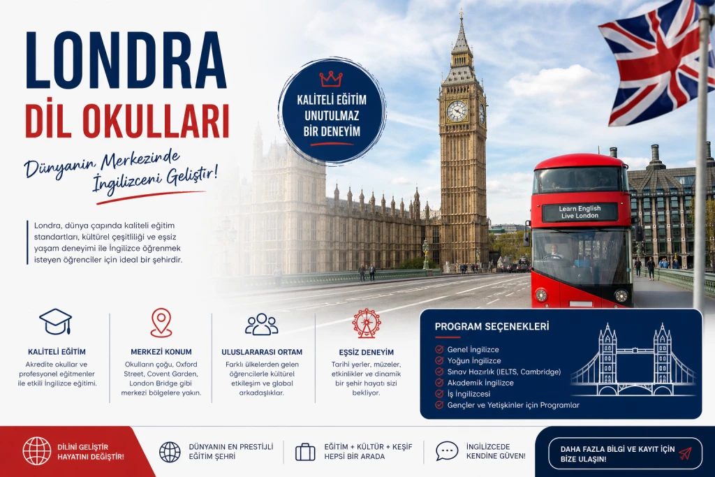 Bluemaxx Travel ile İngiltere Yaz Dil Okulları