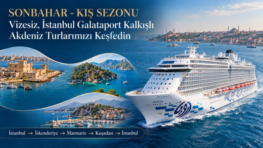 EGE'NİN İNCİLERİ & İSKENDERİYE - AROYA CRUISE