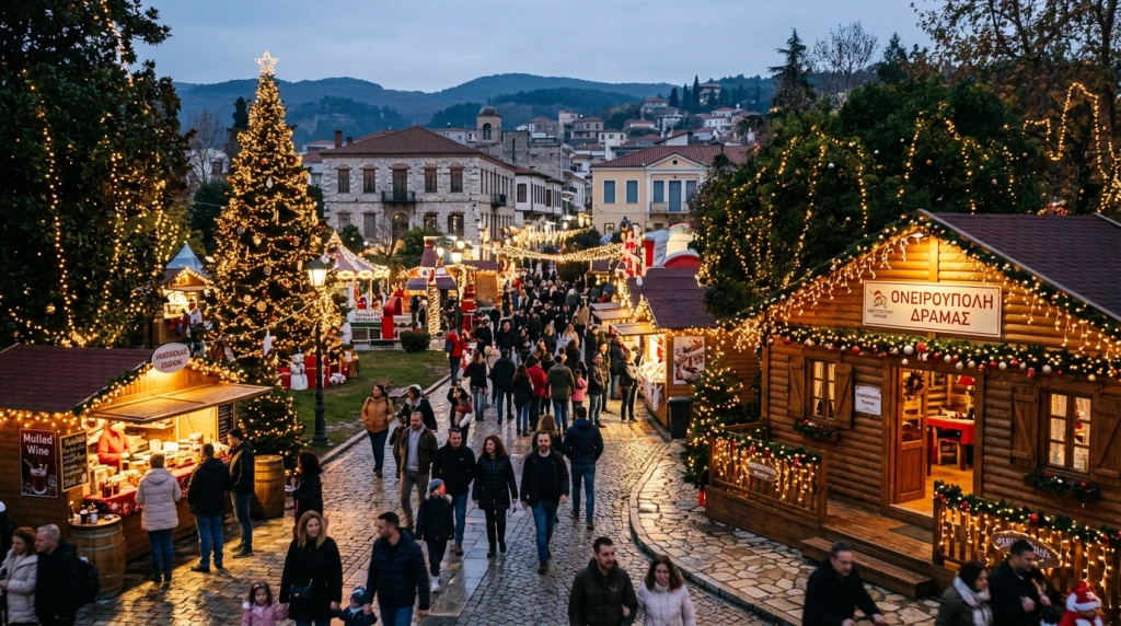 YUNANİSTAN KAVALA JUMBO VE DRAMA NOEL BABA KÖYÜ TURU 05 ARALIK 2026