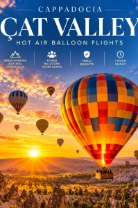 Cappadocia : Sunrise Balloon Flight in Çat Valley