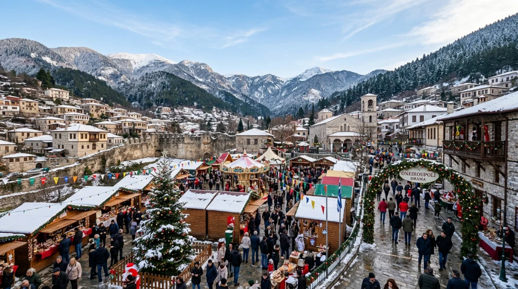 GREECE KAVALA JUMBO AND DRAMA SANTA CLAUS VILLAGE TOUR 05 DECEMBER 2026