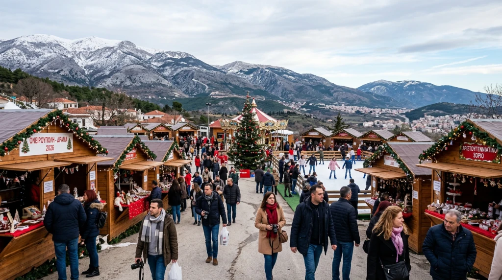 GREECE KAVALA JUMBO AND DRAMA SANTA CLAUS VILLAGE TOUR 05 DECEMBER 2026