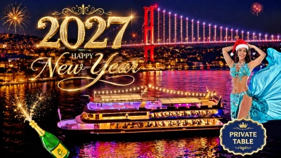 Boğaz'da Teknede Yatta Yılbaşı Aşkam Yemeği ve Eğlence Programları İstanbul