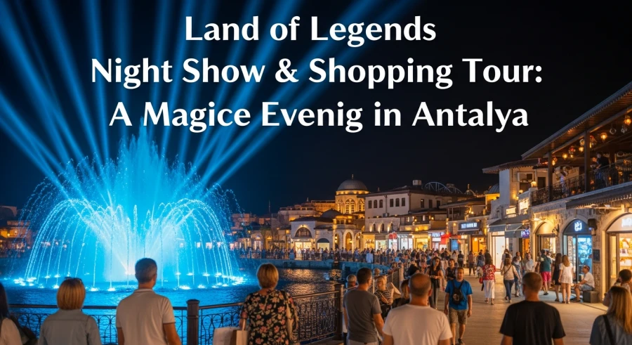 Land of Legends Night Show & Shopping Tour: A Magical Evening in Antalya