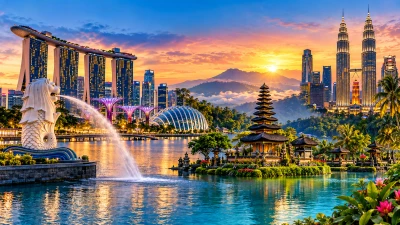 Singapur & Bali & Kuala Lumpur Turu Rotası