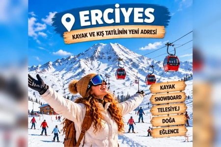 Sömestir Tatili Özel Kapadokya Kayseri Erciyes Turu I 1 Gece Otel Konaklaması