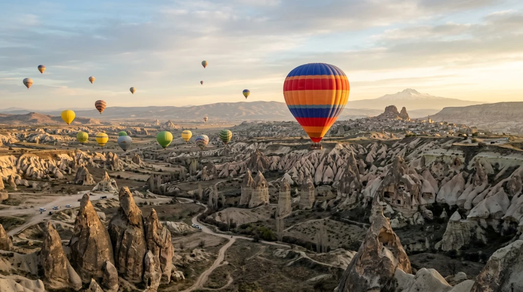 جولة كبادوكيا: أعمدة الفتيات ووديان فريدة