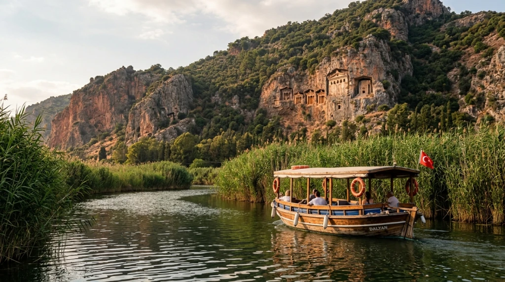Dalyan Tekne Turu: Kaunos'tan İztuzu'na Bir Günün Tam Karşılığı