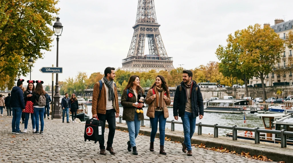 Kasım Ara Tatilinde Paris ve Disneyland: Türk Hava Yolları ile 4 Gece