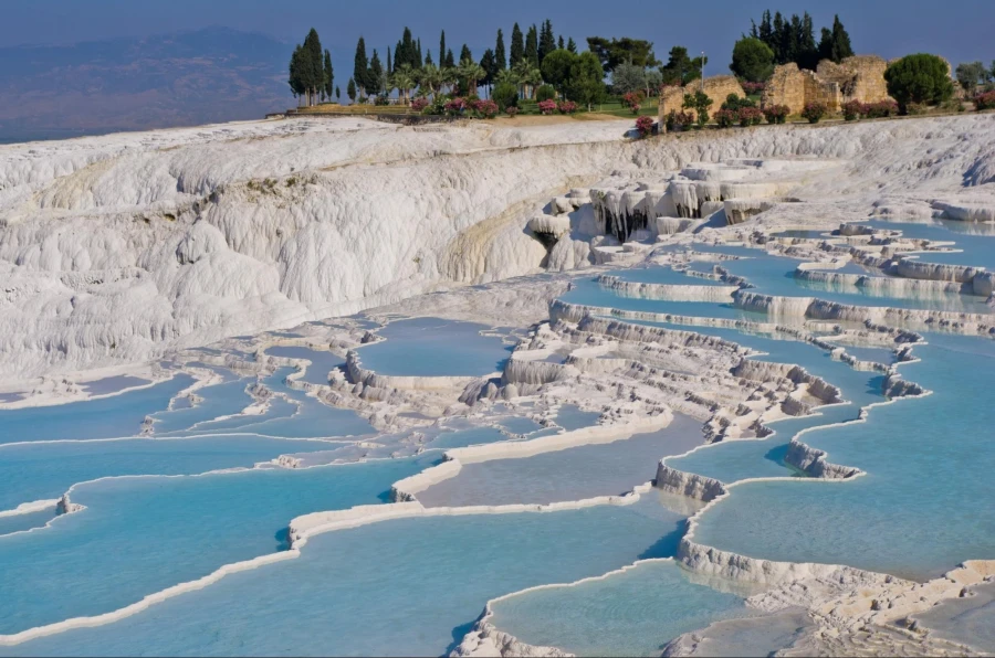 Pamukkale: magia bianca
