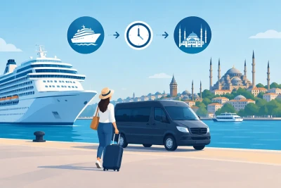 Cruise Transfer Timing Example for Istanbul