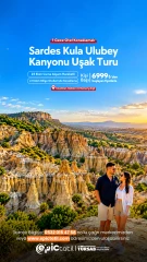 Sardes Kula Ulubey Kanyonu Uşak Turu / 1 Gece Otel Konaklamalı