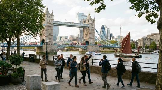 Super Promo Thames'in İki Yakası Londra Turu Rotası (LGW-LHR)