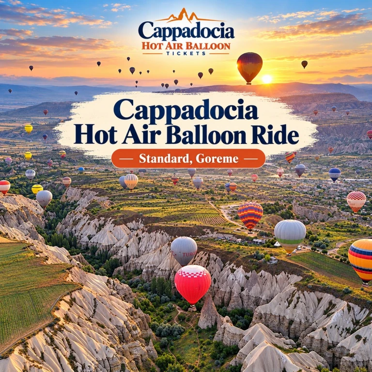 Hot-Air-Ballon-Fahrt in Kappadokien – Standard, Goreme