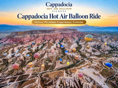 Hot-Air-Ballon-Fahrt in Kappadokien – Deluxe Premium Erlebnis, Goreme