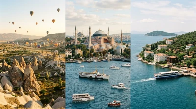 Denizli Çıkışlı Tarih ve Kültür Rotaları: İstanbul, Adalar ve Kapadokya
