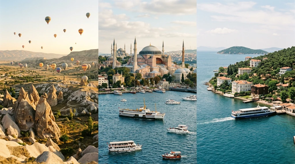 Denizli Çıkışlı Tarih ve Kültür Rotaları: İstanbul, Adalar ve Kapadokya