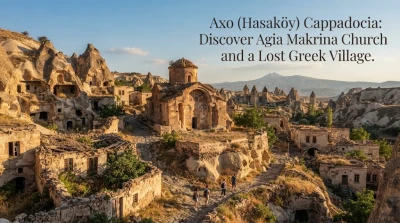 Axos Kapadocia (Hasakoy): Descubra el pueblo y la iglesia de Agia Makrina