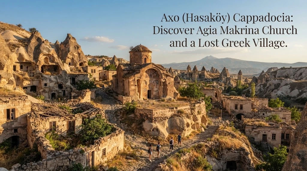 Axos Kapadocia (Hasakoy): Descubra el pueblo y la iglesia de Agia Makrina