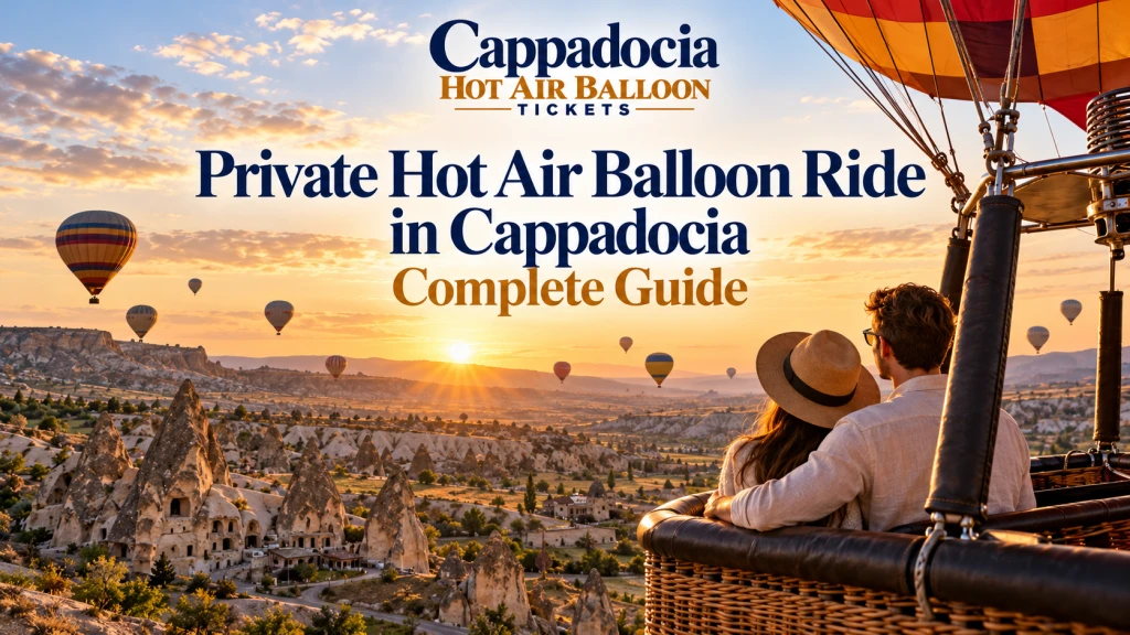 Private Ballonfahrt in Kappadokien: der komplette Guide