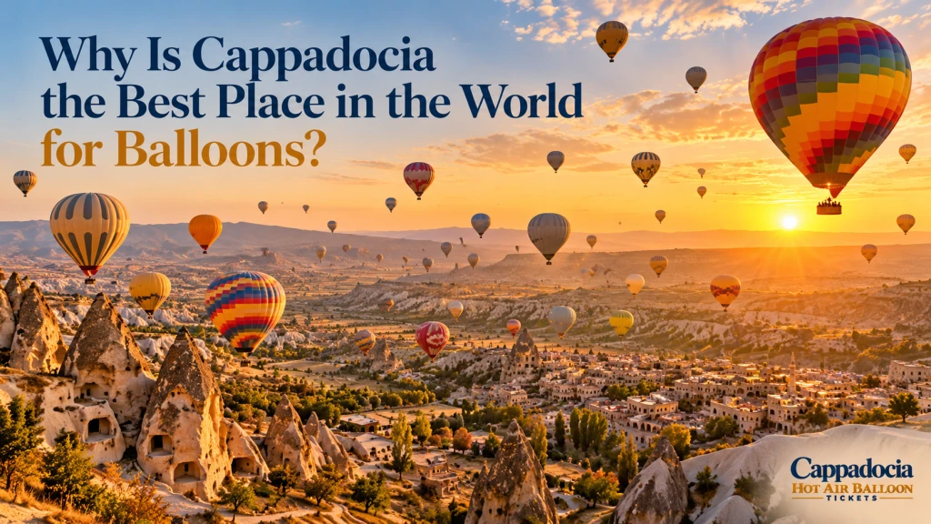 Warum ist Kappadokien der beste Ort der Welt für Ballonfahrten?
