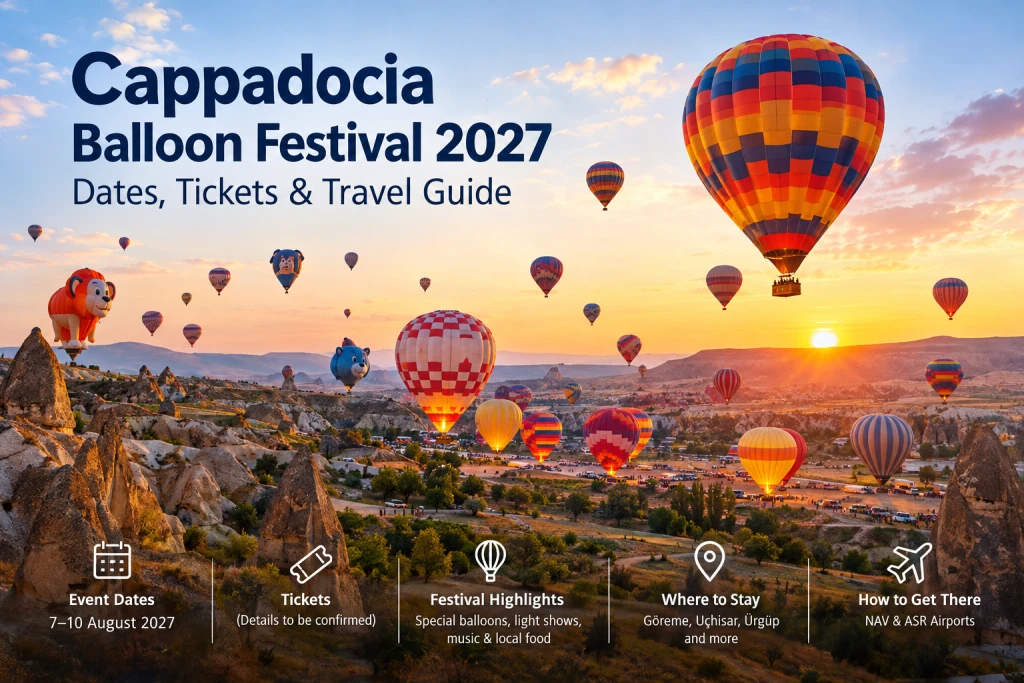 Festival de Globos de Capadocia 2027: Fechas, Entradas y Guía de Viaje