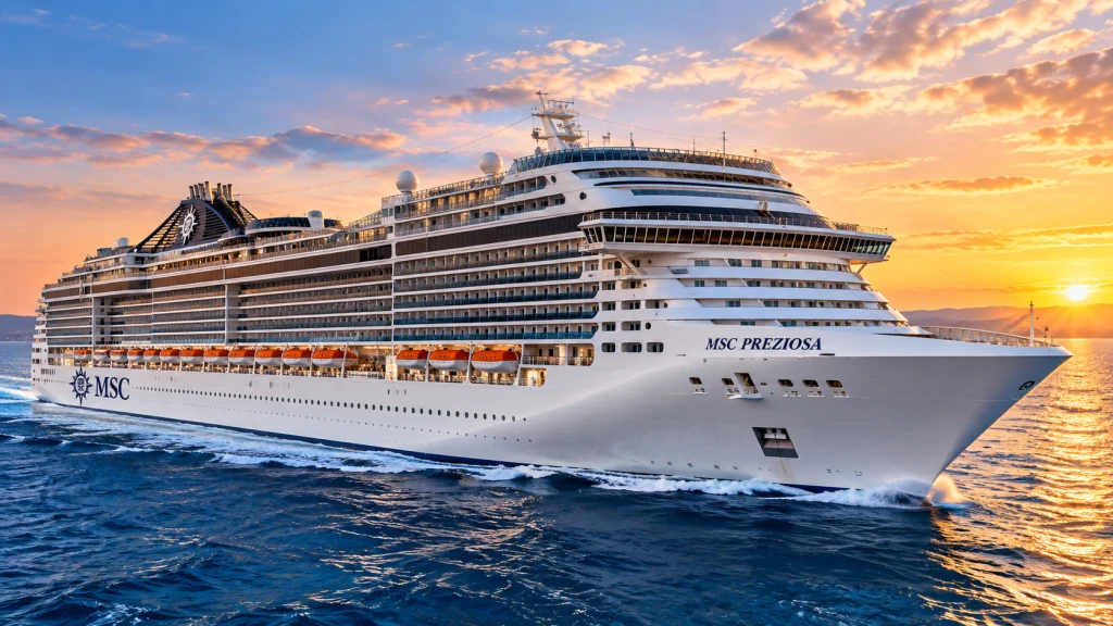 MSC Preziosa ile Yılbaşında Paris Konaklamalı Manş Denizi (25.12.26)