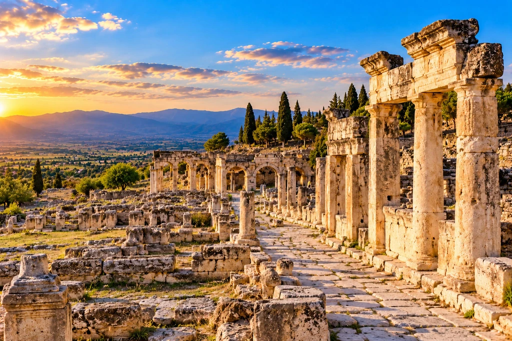 Pamukkale & Hierapolis – Regular Full-Day Group Tour from Kusadasi